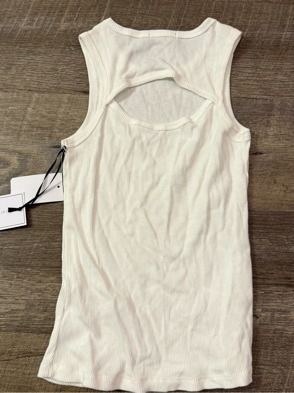 1. State Ribbed Tank Top - Picture 2 of 3